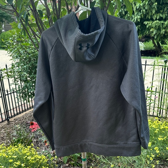 Under Armour Men's Charcoal Hoodie - Picture 3 of 4